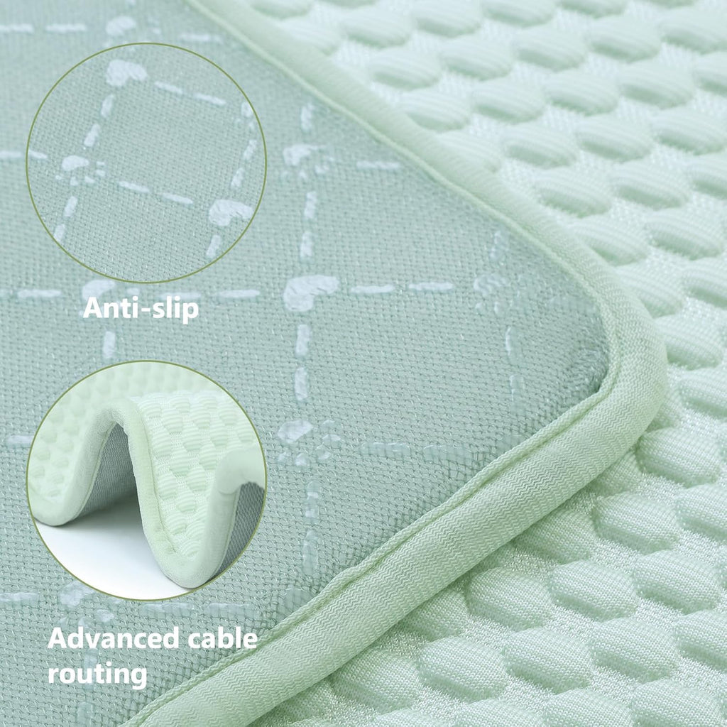 Dog Cooling Mats,Foldable Non-Slip Washable Arc-Chill Cool Pad | Cooling Pad for Dogs Q-Max 0.45 Absorbs Pet Heat Fast,Suit for Indoor Outdoor Summer Use for Cats Dogs